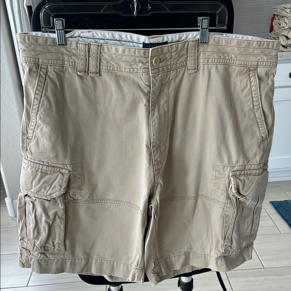 Ralph Lauren Polo Tan Gellar Shorts - Size 40.    #7